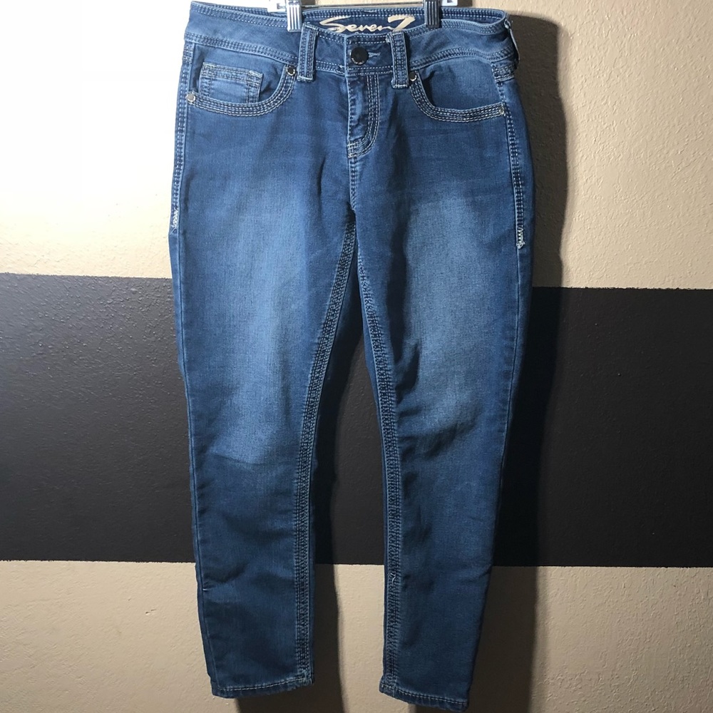 Seven7 ankle skinny jeans size 8 women’s used
